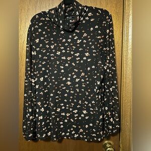 Sanctuary Black Floral Hoodie